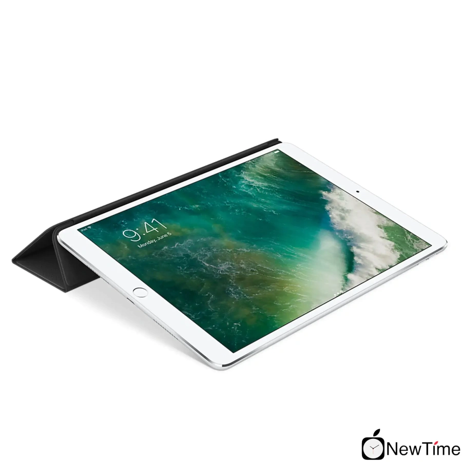 Apple Leather Smart Cover for iPad 7 10.2"/Air 3/Pro 10.5" - Black (MPUD2)